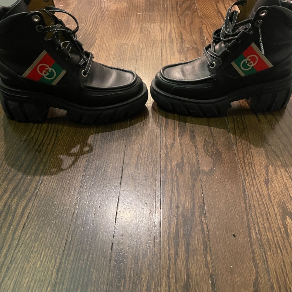 Gucci Romance Logo Bootie